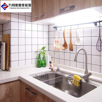 Nordic minimalist black and white bread lattice interior wall tiles 300X600 kitchen matte wall tiles toilet floor tiles
