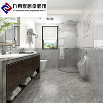 Grey Nordic tiles kitchen interior wall tiles 300x600 balcony impermeable thickened glazed tiles non-slip floor tiles