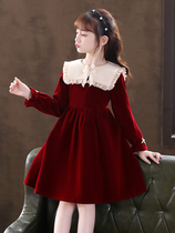 South Korean girls dress for dress spring and autumn Ocean Grace 2022 new birthday gown dress Loretta Children princess dress