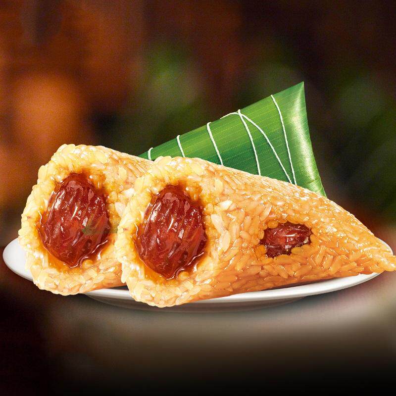 苏州太湖农家粽子私人定制纯手工新鲜香糯粽现包现发大肉粽