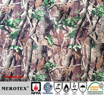 Camouflage fireproof cloth camouflage fireproof bed single cloth camouflage moxibustion fireproof cloth