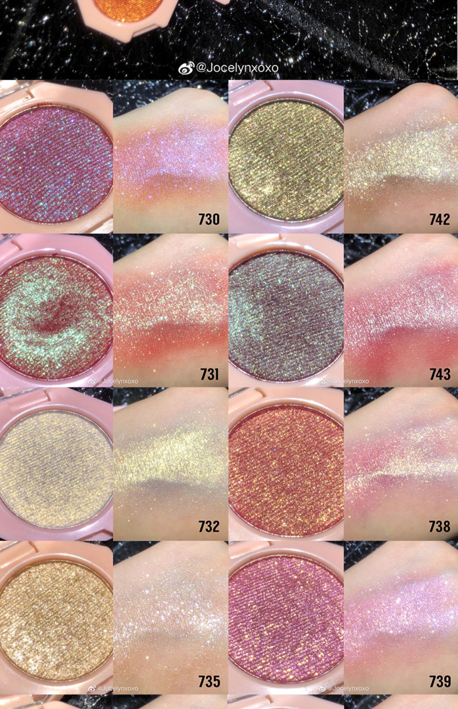 colorrose /单色ins超火眼影盘介绍