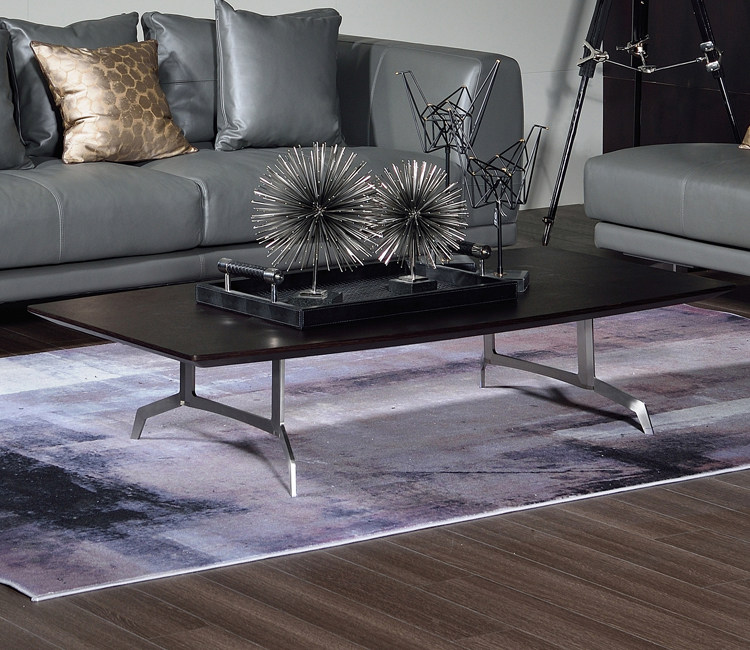 pusu普术家具卡尔茶几楷模正品客厅简约现代时尚小户型橡木不锈钢_不