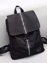 Double Shoulder Bag Mens Small Backpack Fashion Trends Ins Bag College Students Casual Travel Canvas Light 100 lap days