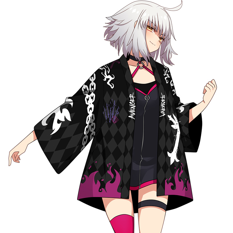杰克前沿 fate周边黑贞德黑saber动漫羽织外套二次元时崎狂三浴衣