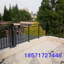 Wuhan aluminum alloy balcony fence iron railing custom outdoor terrace Zinc steel guardrail community Villa fence wall