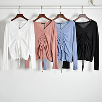 Large size classical dance practice uniform loose perspective modern jazz street dance costume yoga performance costume