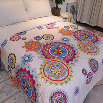 (clearance)Tatami large Kang bed cover pad kang cover double-sided four seasons universal 2021 new quilted quilt bed cover