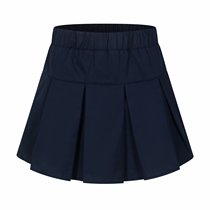 Girls pleated skirt skirt spring and autumn children primary school uniform skirt performance Red Post ceramic bottle mahogany boutique