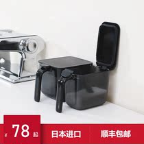 marna japan import seasoning jars food grade material silicone resin kitchen domestic salt MSG seasoning case