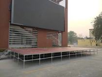 Aluminum alloy light shelf Steel Leia lifting stage truss background frame TRUSS frame Glass Catwalk stage