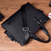 Mens handbag Paul Oxford cloth handbag handpicked A4 file computer bag Business briefcase casual sails bag mens bag