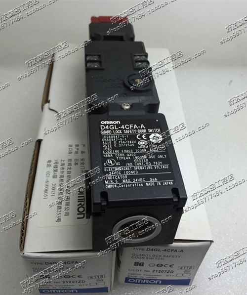 original authentic safety door switch d4gl-4cfa-a 24vdc complete paage new spot special price