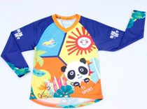 Panda Knight cycling suit CCN custom childrens scooter balance bike riding suit