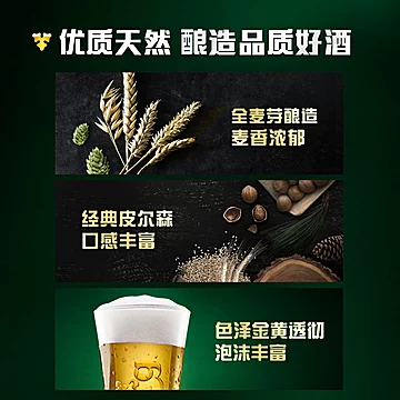 【Carlsberg嘉士伯】啤酒醇滑500ml*24罐[30元优惠券]-寻折猪