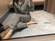 Folded Sugar Sugar self-retention Kate spade classic stripes black and white eternal * constant pajamas 2 sets Canada