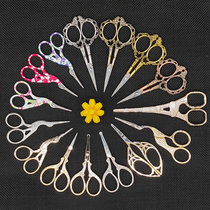 Classical embroidery embroidery with small scissors European-style stainless steel retro cross stitch thread household sewing head handmade