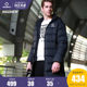 Standard down jacket male new long section thin winter thickened long-sleeved jacket hooded knee tide male Standard down jacket male new long section thin winter thickened long-sleeved jacket hooded knee tide male