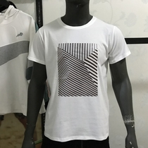 klauskobec mens clothing round collar pure cotton short sleeve t-shirt male casual T-shirt summer short sleeve youth pop blouse