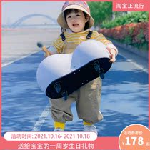 One year old baby birthday gift peanut roller baby walker childrens balance toy sliding car