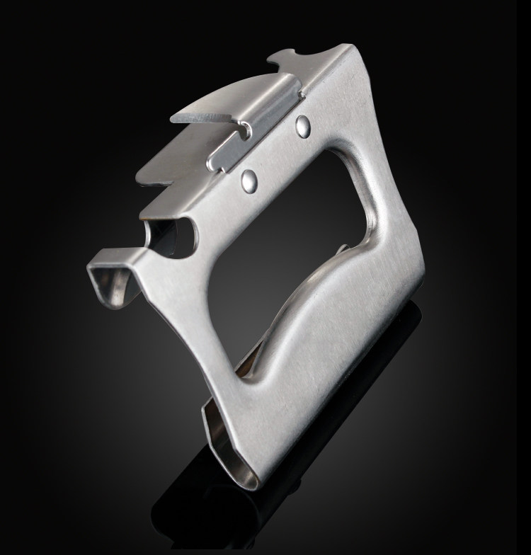 手动开罐器 不锈钢日式开罐器 罐头开瓶器 简易多功能罐头刀