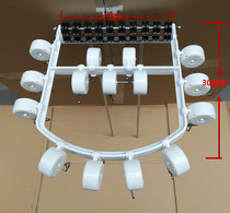 Black cyclone Irvin perm machine pull line box rack Digital perm hot machine branch rack Pull rope hook bar rack