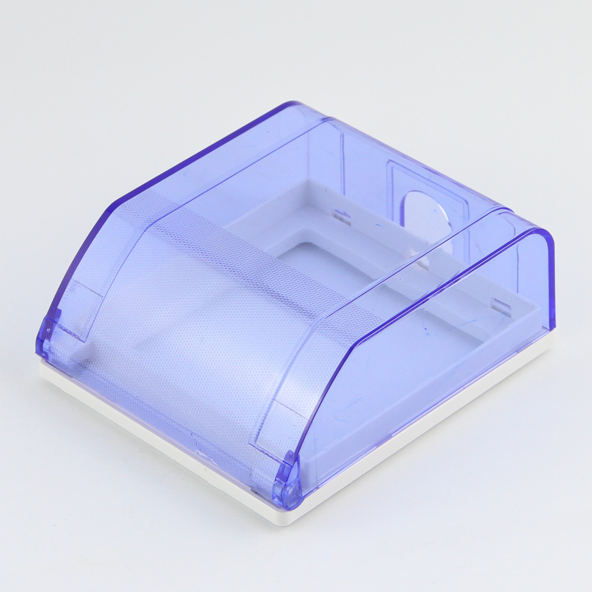 包邮 透明86型防水盒 浴室防水盒子 鸿雁同款 蓝色开关插座防溅盒