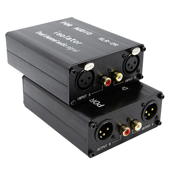 PENGXUN XLR-2R 전문 오디오 차단기 듀얼 채널 XLR Lotus Converter는 현재 사운드 소음 강화를 제거합니다. PENGXUN XLR-2R 전문 오디오 차단기 듀얼 채널 XLR Lotus Converter는 현재 사운드 소음 강화를 제거합니다.