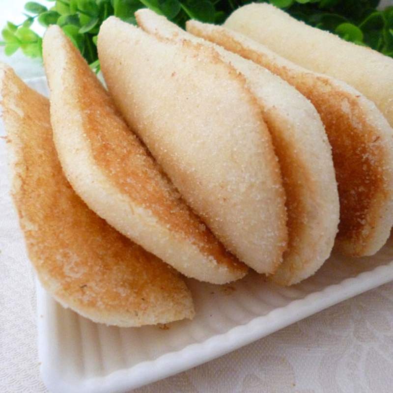 东北老式糕点长白糕/砂糖舌头条/牛舌饼现做现卖无任何添加剂500g