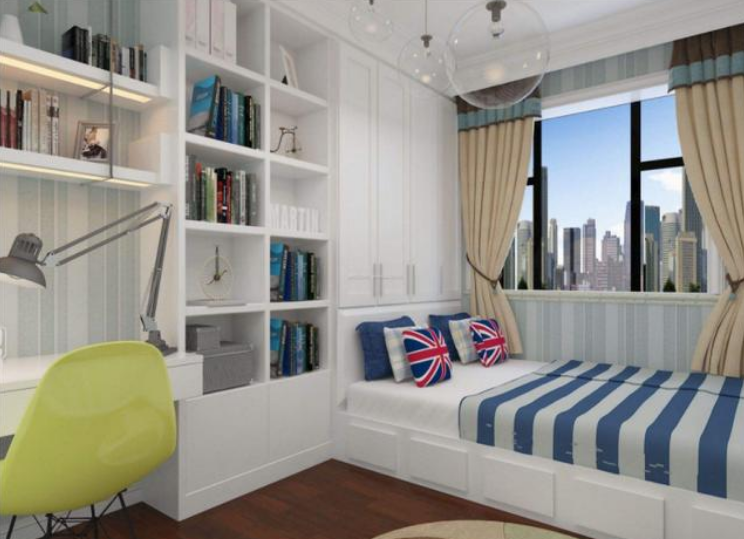 7平米小卧室这样装看上去有大又美