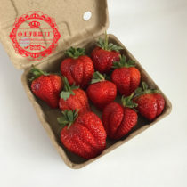 Strawberry strawberry box paper tray environmental protection high-end strawberry fruit packaging box contains box pulp cupbox