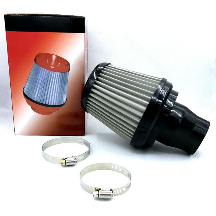 Sửa đổi dòng chảy cao thép không gỉ nấm đầu xe air intake sửa đổi phần 65 MÉT lọc nấm head nâng điện