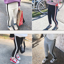 Girls leggings boys baby Korean casual pants childrens elastic slim feet pants tide autumn clothes new childrens clothing