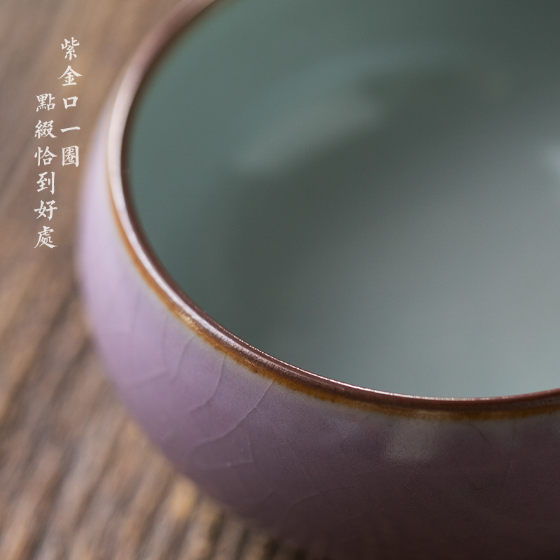 Jingdezhen tea set your trade, the people of Chinese single CPU ceramics can be keep open piece of personal special tea tea by hand