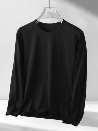 Clearance and pick up bargains ~Modal foreign trade men's long-sleeved white men's T-shirt underwear with round neck bottoming shirt autumn clothes
Clearance and pick up bargains ~Modal foreign trade men's long-sleeved white men's T-shirt underwear with round neck bottoming shirt autumn clothes