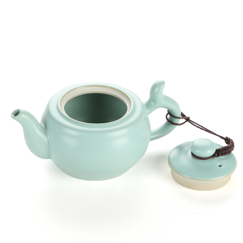 Ning uncommon ceramic teapot can open piece of your up kung fu tea pot shamrock blasting pot by hand