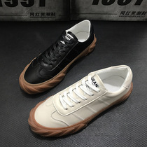 Men Shoes Spring Tide Shoes New 2019 Han Edition 100 Hitch Men Casual Shoes Low Helper Shoes Spirit Little Guy Shoes Man