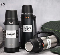 Gold Force Insulated Kettle Large Capacity Outdoor Travel Water Cup Children Male Onboard Portable Large Number 304 Stainless Steel Bottle