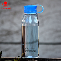 Fuguang space cup Large capacity transparent filter handle with lid Outdoor tea cup portable leak-proof plastic