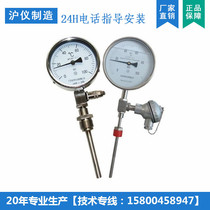 Remote Bimetal Thermometer WTYY-1021 Remote Thermometer with PT100 Remote Signal Output