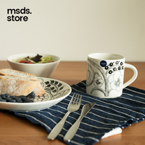 Finnish imports Arabia master fruit cutlery Mark coffee cup Paratiisi Nordic Ceramic Disc Rice Bowl