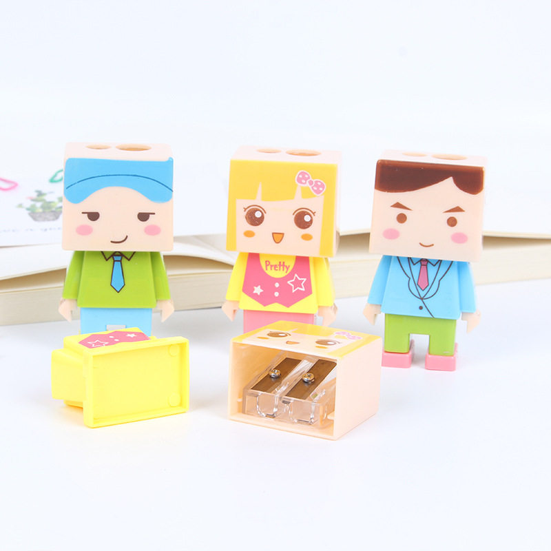 cartoon pencil sharpener pencil sharpener pencil sharpener pupils pencil sharpener school supplies stationery prize kindergarten gift