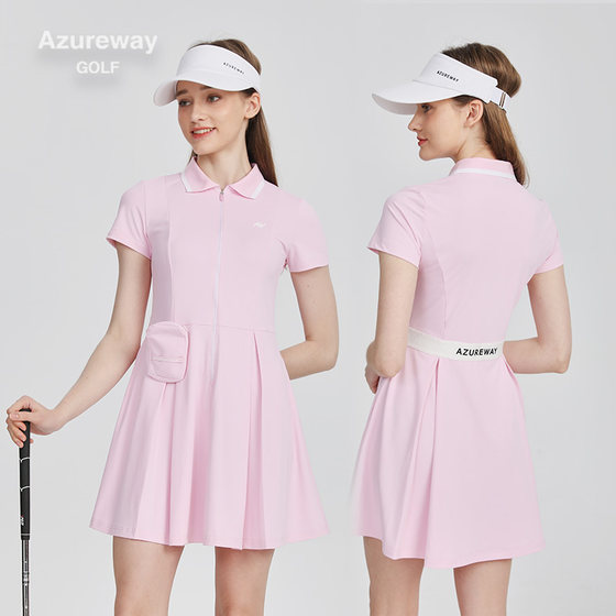 AW Golf Women's Short Sleeve Dress 2025 New Summer Sports Skirt Golf Skirt Temperament French Skirt
AW Golf Women's Short Sleeve Dress 2025 New Summer Sports Skirt Golf Skirt Temperament French Skirt