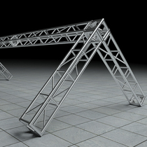 Large outdoor performance round tube aluminum alloy stage truss Lighting truss shelf Background stage rack