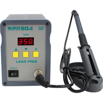 QUICK 504 welding station QUICK soldering station lead-free digital display temperature adjustment automatic sleep soldering iron repair mobile phone