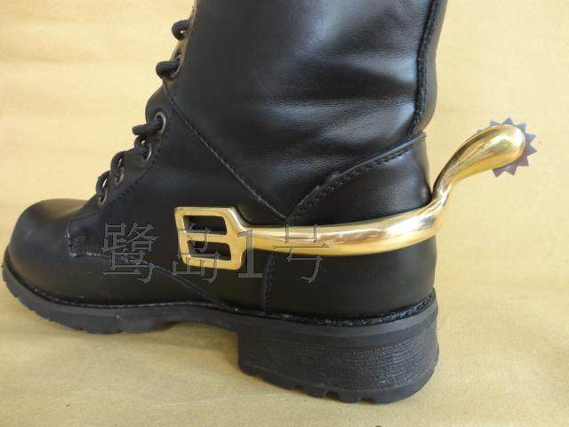 精品黄铜带齿轮马刺 新款英式马具马刺 新品促销