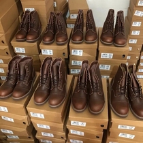 American tooling boots Goodyear 8111 retro Aramco Kachi paratrooper boots Leather high-top motorcycle Martin boots mens boots