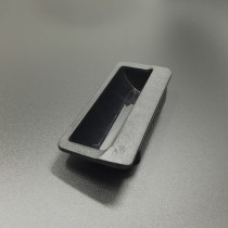 Plastic Handle Black Chassis Cabinet Door Handle Embedded Sheet Iron industrial enclosure Grip Equipment Electrical Box Handle