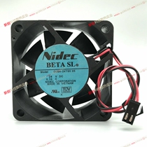 D06A-24TS5 01 05 06 24V 0 09A original Japan NIDEC 60*60*25 devices fan