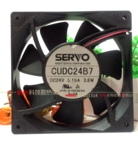 CUDC24B7 CUDC24B7R DC24V 0 16A 3 8W Japan Servo 12025 converter fan
